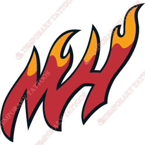 Miami Heat Customize Temporary Tattoos Stickers NO.1072